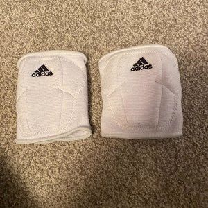Women's Adidas White Kneepads